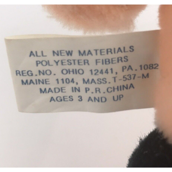 Vintage Trolio Trolls Plush 9.5" Doll 1992 Chosun Green Hair Bow Naked w/ Tag - Picture 12 of 13